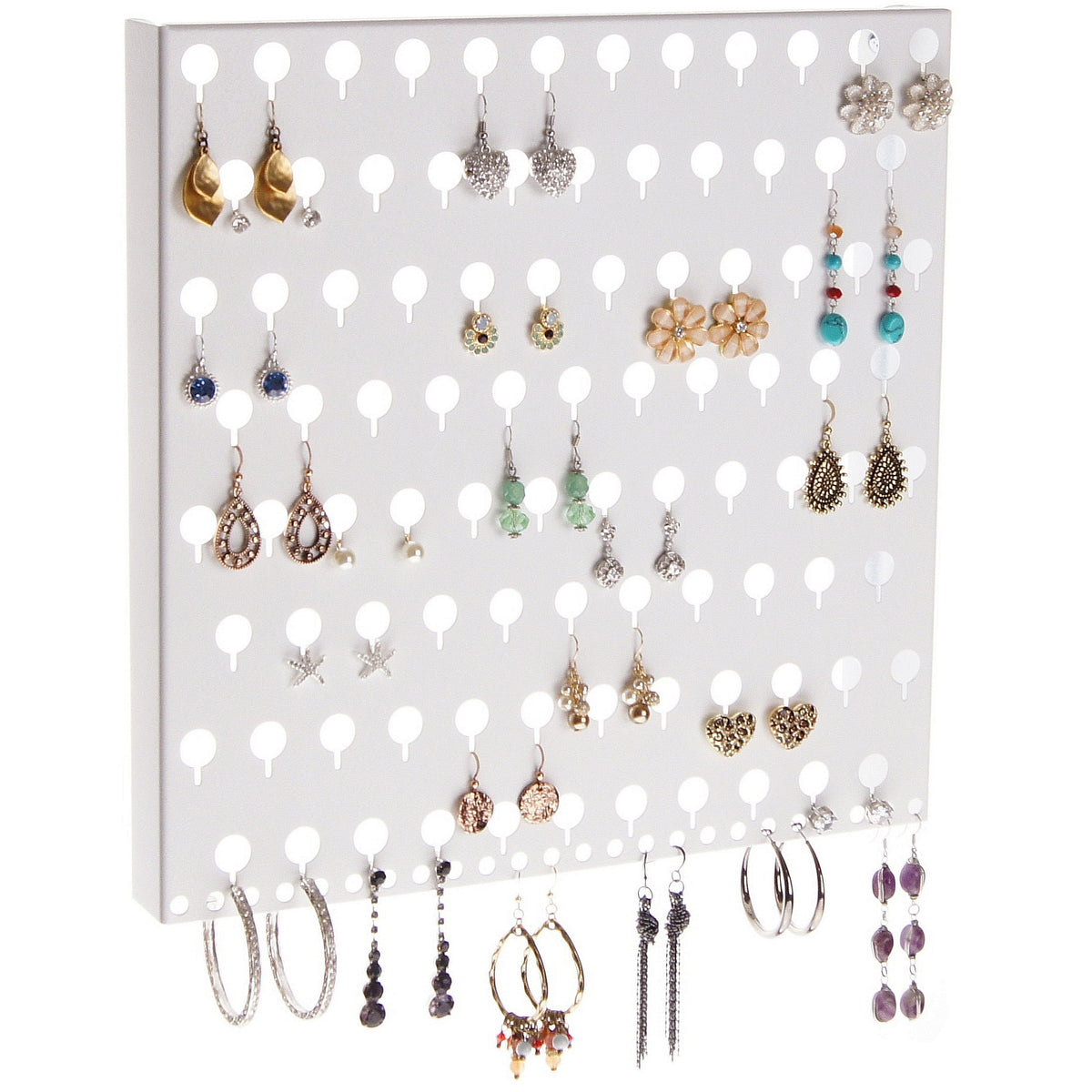 Pierced Earring Organizer, Earring Holder Jewelry Storage | Angelynn's