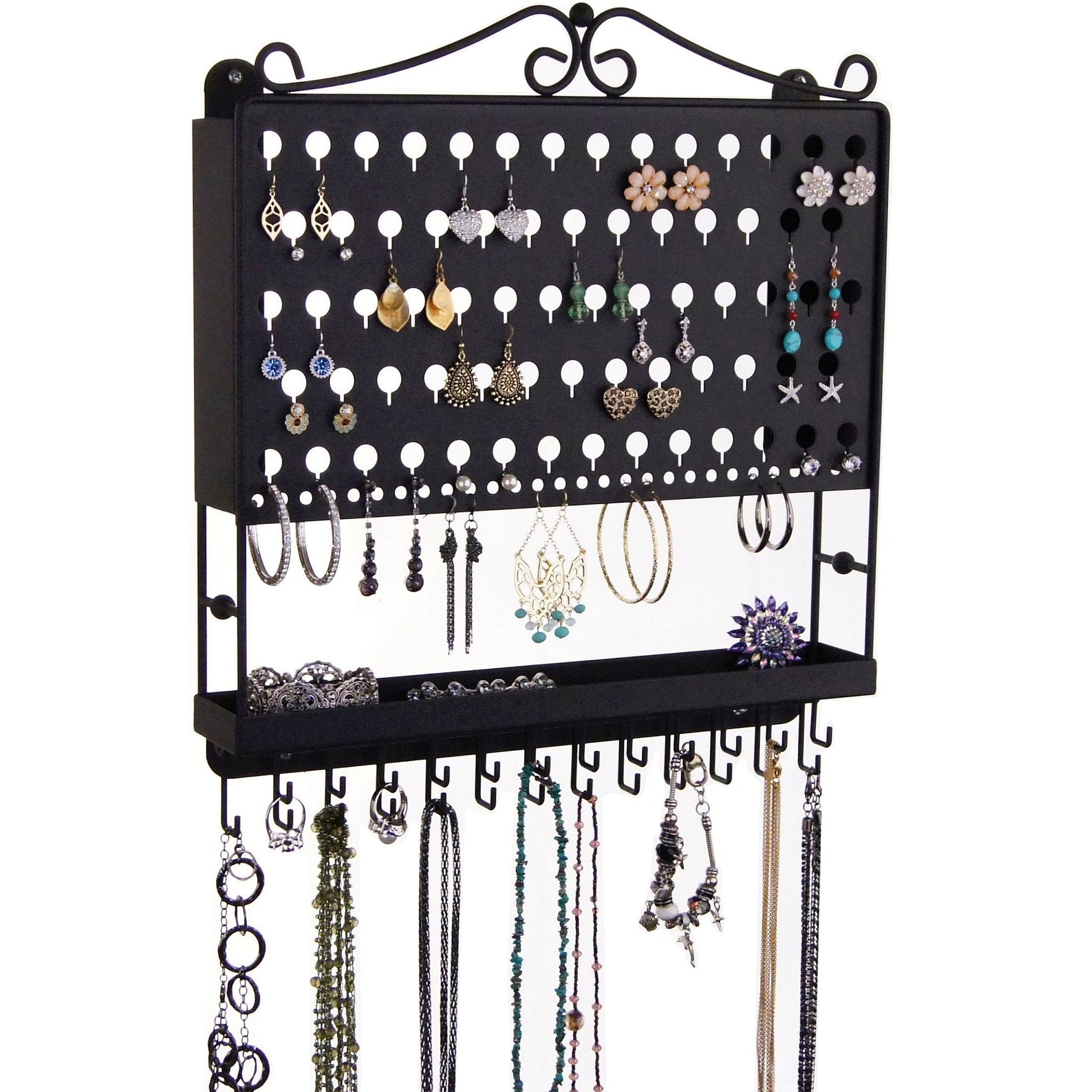 Earring holder. necklace holder. earring organizer. jewelry sale organizer. jewelry display stand. necklace display.