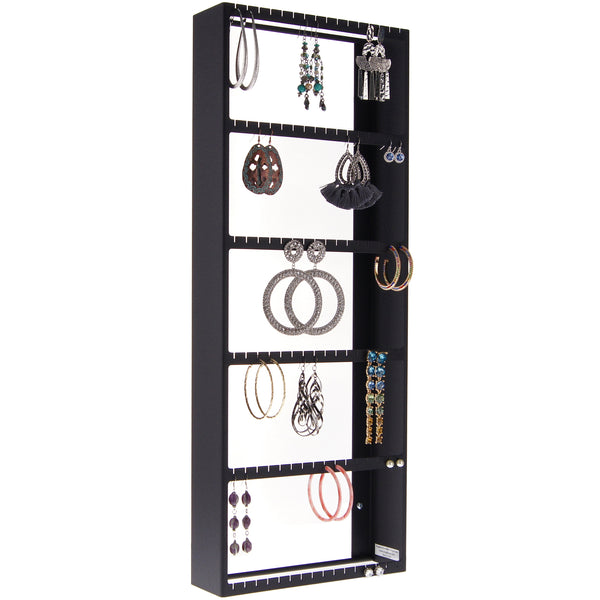 Wall Mount Earring Holder, Freestanding Hanging Earring Organizer Rack ...